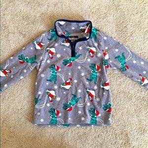 Half-zip fleece pullover